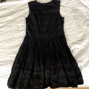 Laced black dress from Zara